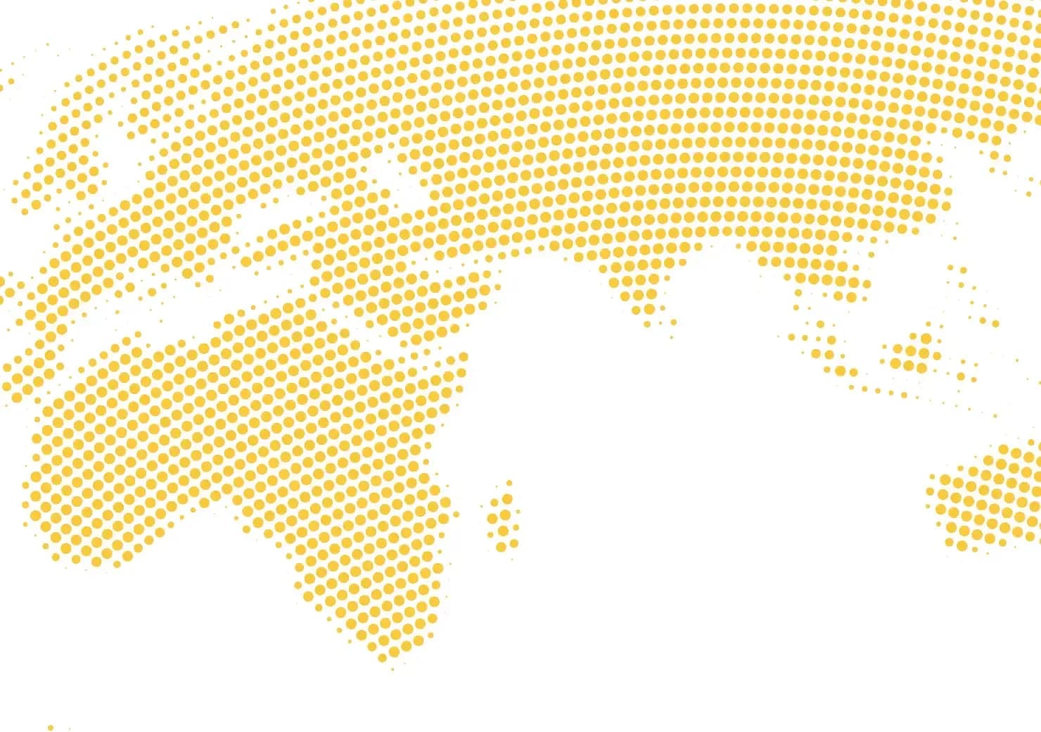 Middle East dots map