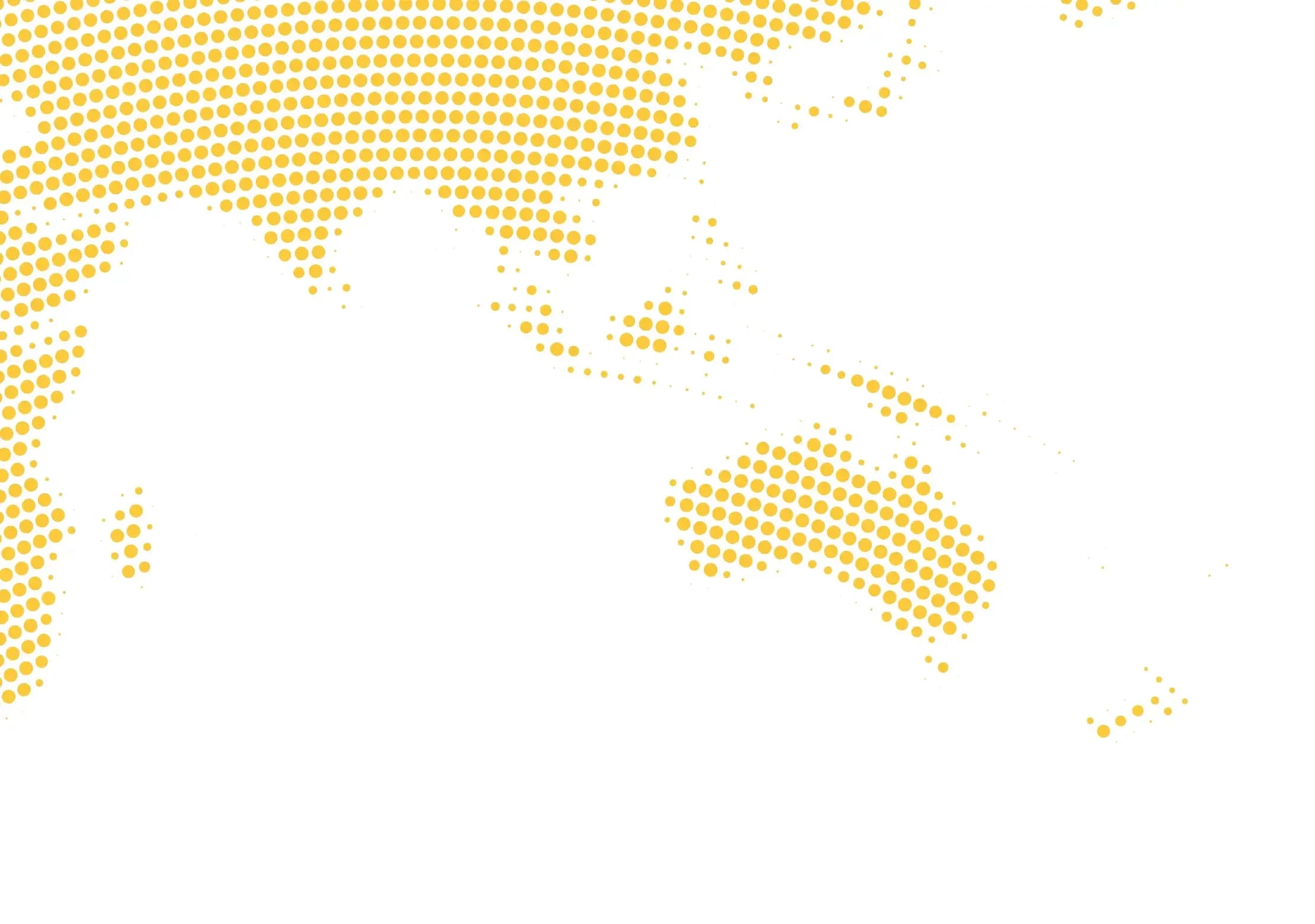 Australia and New Zealand dots map